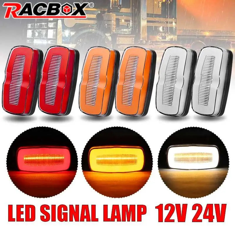 Trucks Turn Signals Flowing Yellow Side Marker Rear Tail