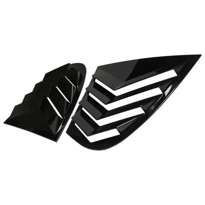 For BMW 5 Series E60 2004-2010 Pair Rear Side Window Louver