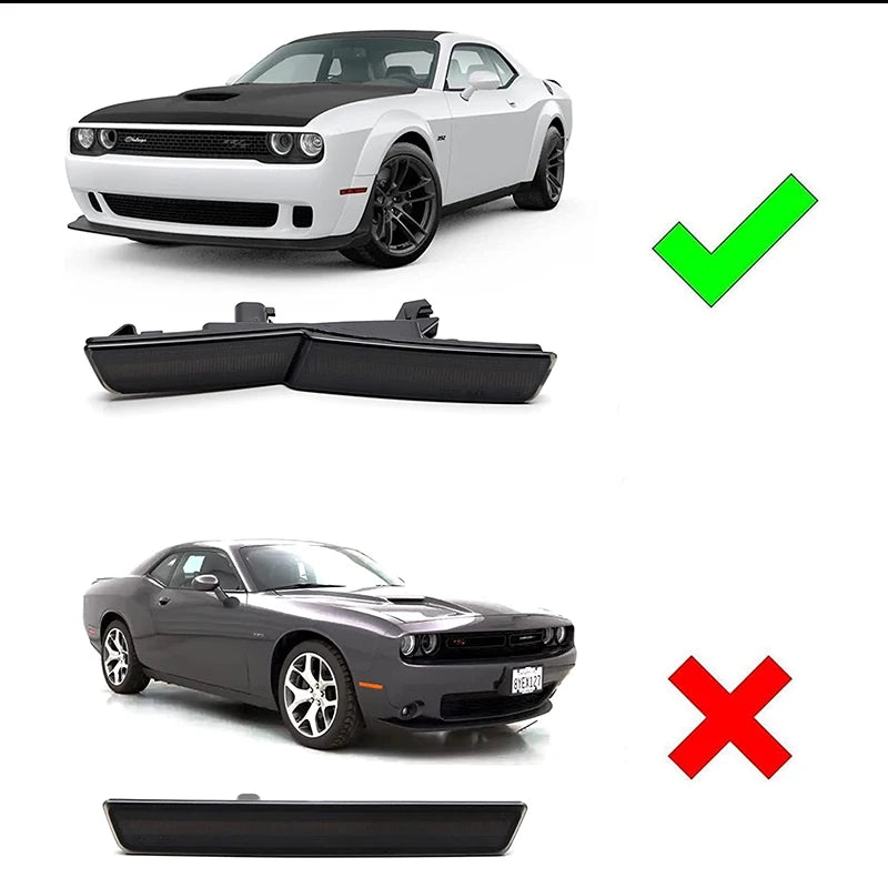 For 2015-2022 Dodge Challenger Srt Hellcat 4PCS Widebody Front
