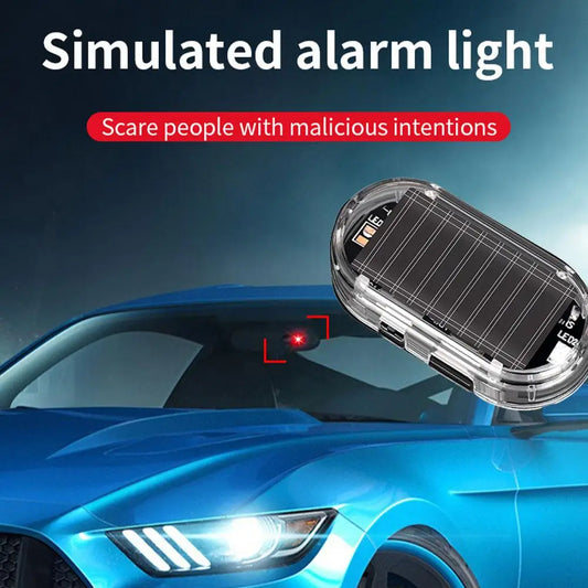 solar-powered anti-theft Warning Simulate Wireless Charging
