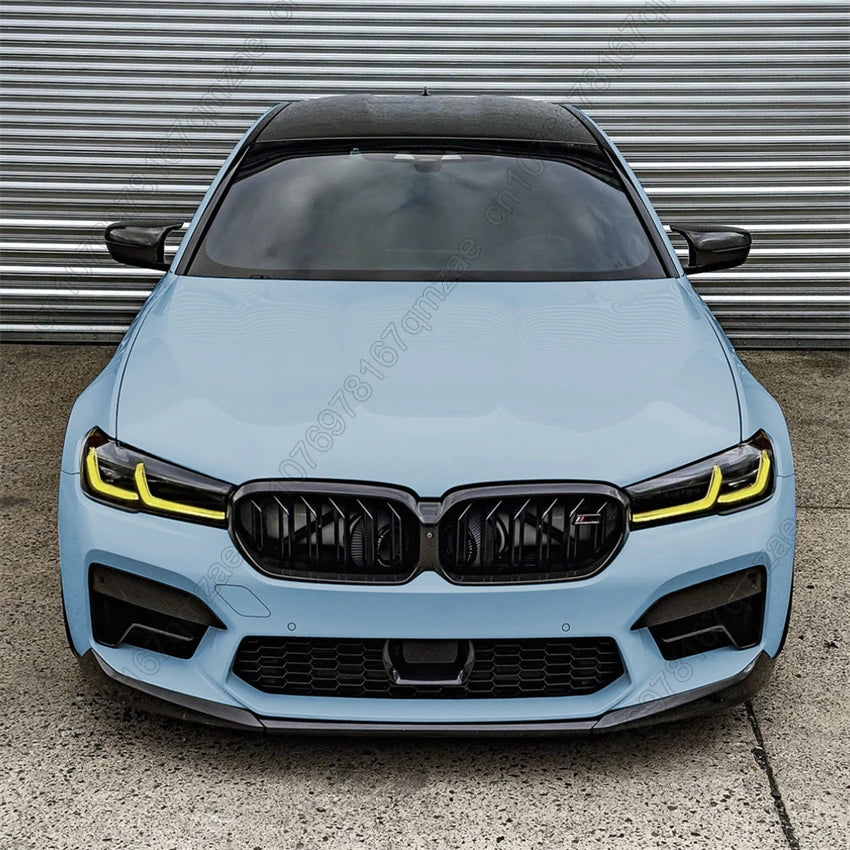 For BMW 5 Series M5 F90 Lci 2021 2022 2023 Front Bumper Lip