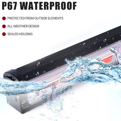 For Tow Wireless Warning Bar Rooftop Safti Stroboscopes Strobe