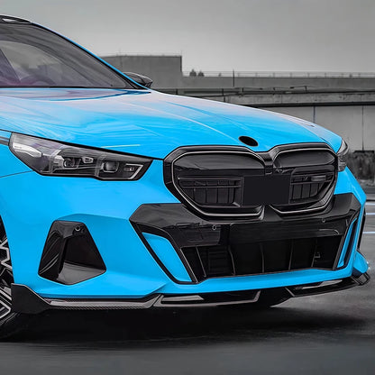 For BMW 5 Series G60 G61 4PCS M Performance Front Lip Bumper
