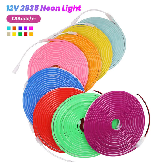 12V 24V Neon Strip Waterproof Sign 6x12mm Silicone Rope