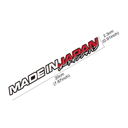 Sticker Jdm Made In Japan Window Bumper Vinyl Film