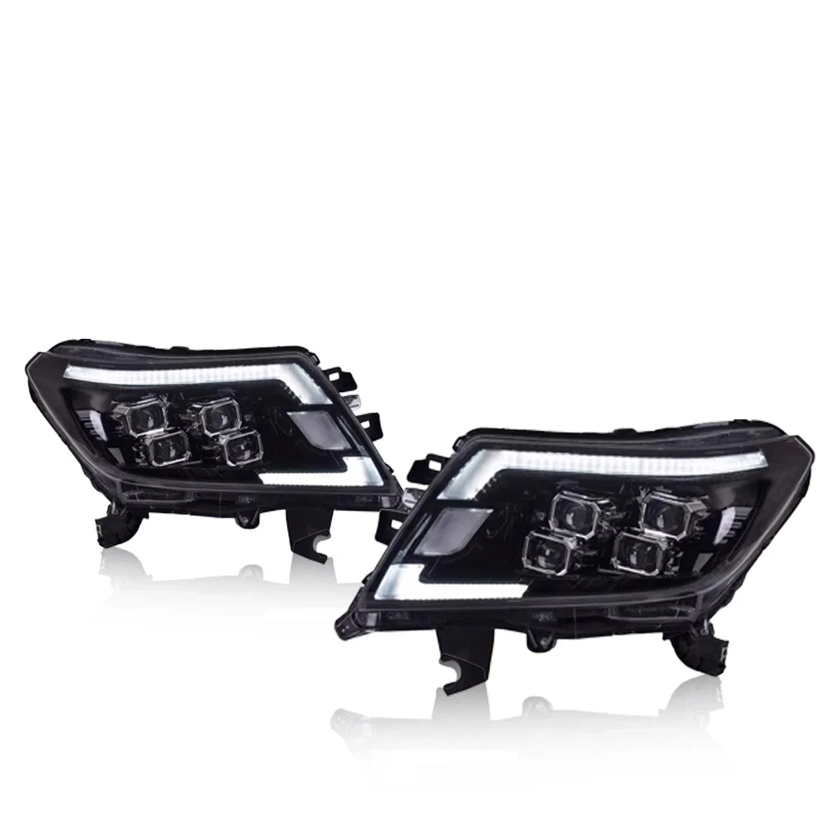 For Nissan Navara Headlight 2014-2022 Upgrade Typy Modified Drl