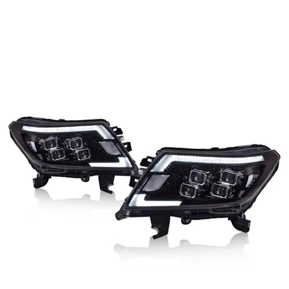 For Nissan Navara Headlight 2014-2022 Upgrade Typy Modified Drl