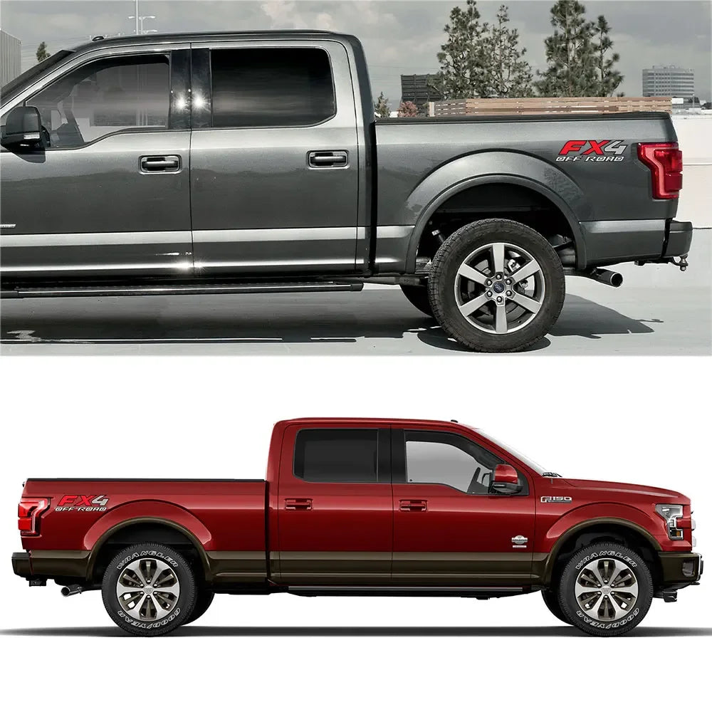 For Ford Ranger Raptor F150 Mitsubishi 2PC FX4 Off Road Sticker