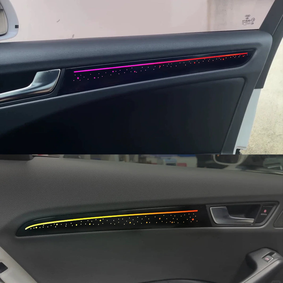 For Audi A4 B8 A5 Q5 Colors Star Sky Ambient 2010-2017