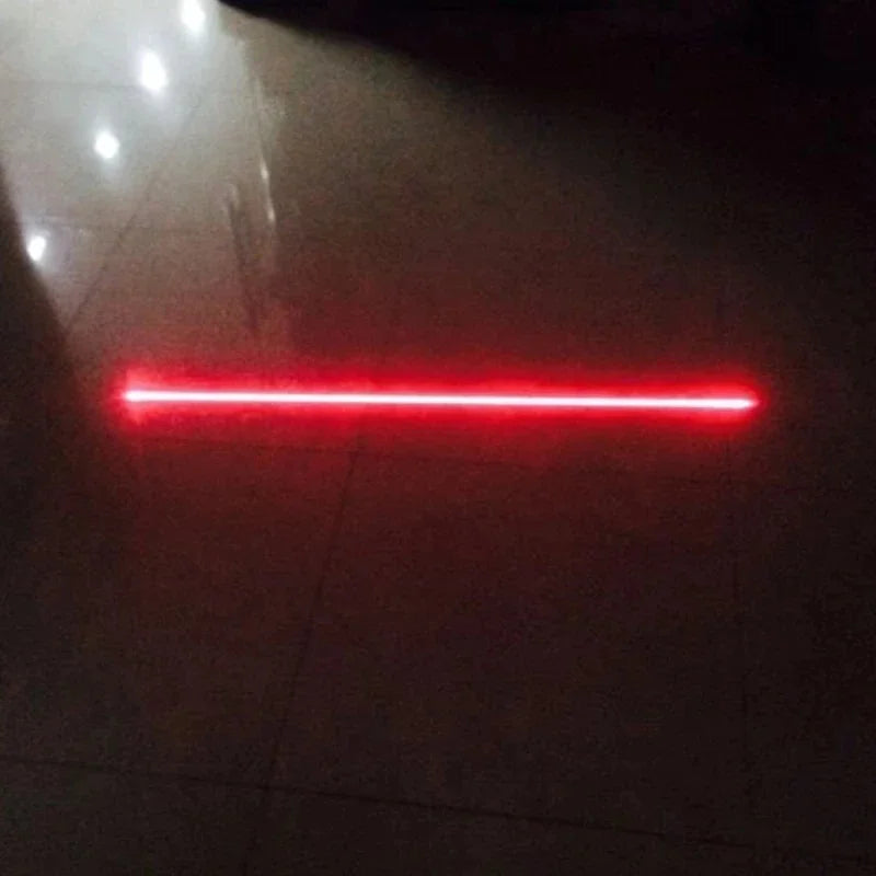 Motorcycle Laser Red Line Anti Collision rear-end Tail Fog