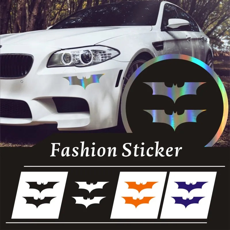 Sticker Cute Bat 3D Man Cartoon Vinyl Decal Reflective