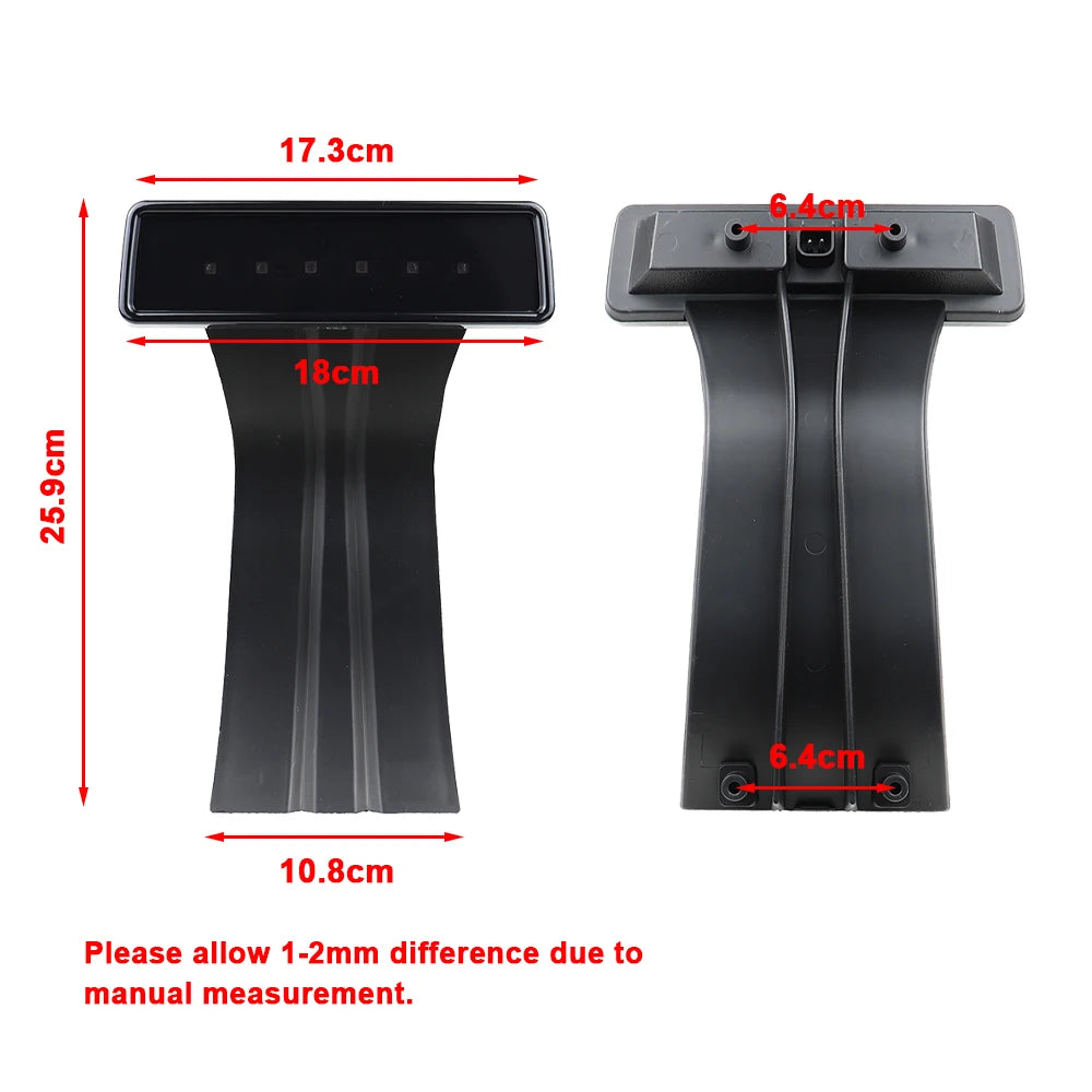 For Jeep Wrangler Jk 2007-2018 Third Brake Mount Stop Tail 3RD