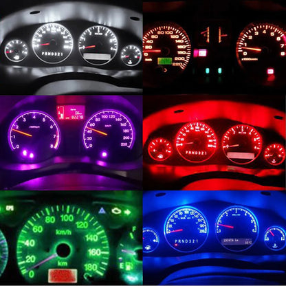 20PCS T5 W3W w1.2w Cob Bulb Dashboard Indicator Instrument