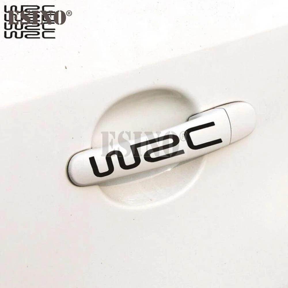 X Fashion Creative Decals Wrc Pvc Carving Body Handles