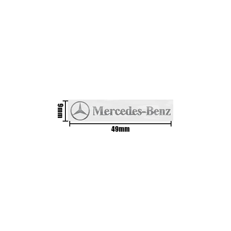 For Mercedes Benz Amg A B 3D Metal Emblem Sticker Interior