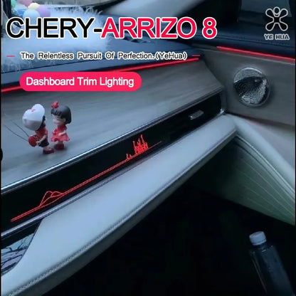 For Chery Arrizo 8 2022-2025 Glove Box Ambient Dashboard Trim