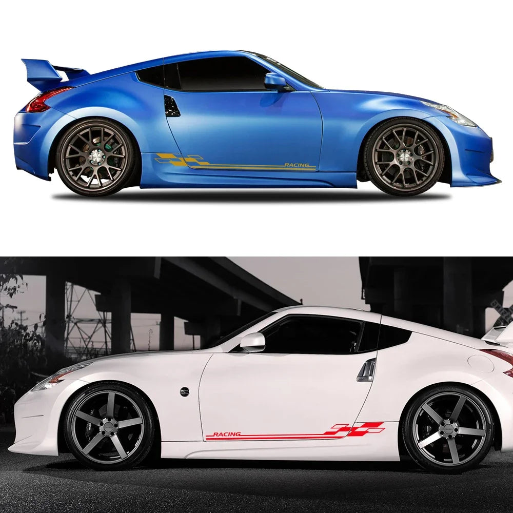For Nissan 350Z 370Z Z-Cars Fairlady Door Side Sticker Vinyl