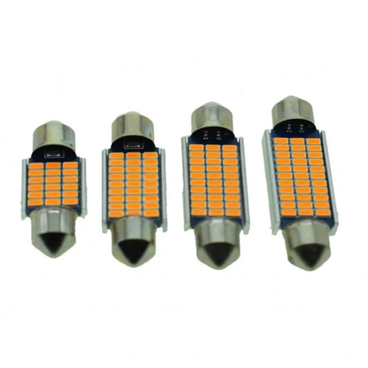 10PCS Festoon C5W Bulb 3014 Smd Reading Interior Mm