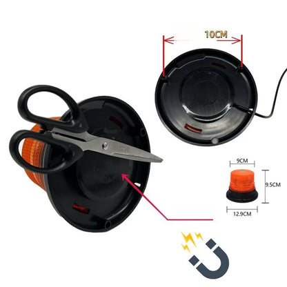 Construction Truck Excavator 12LED Magnetic Ceiling Strobe