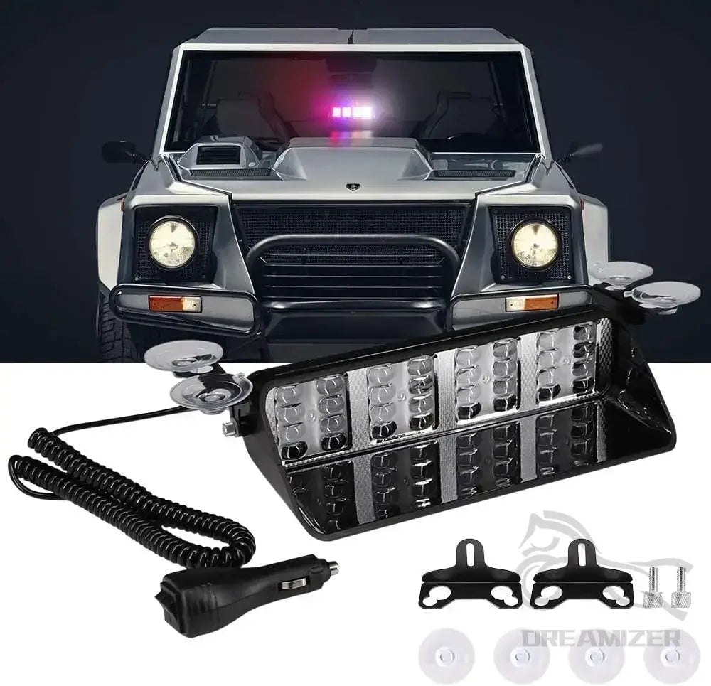Beacon Emergency Law Enforcement Hazard Flash Strobe Flashing