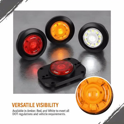 Side Marker 12V 24V Truck Caravan Trailer Clearance Waterproof