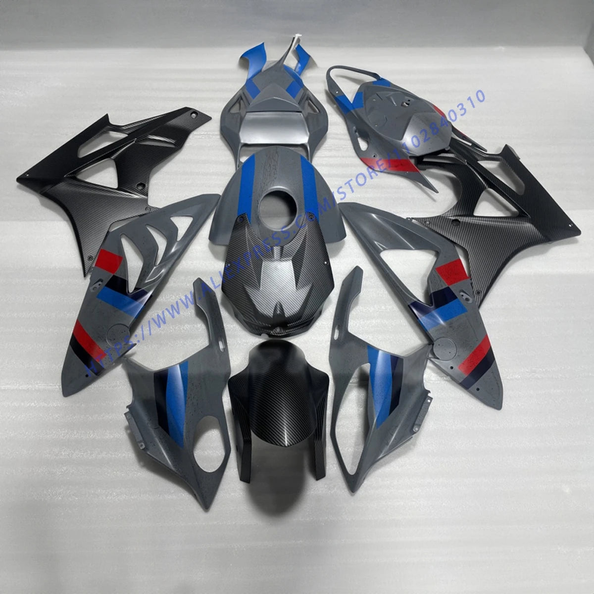For S1000RR 2009-2014 Replacement Fairing Kit Injection Molded