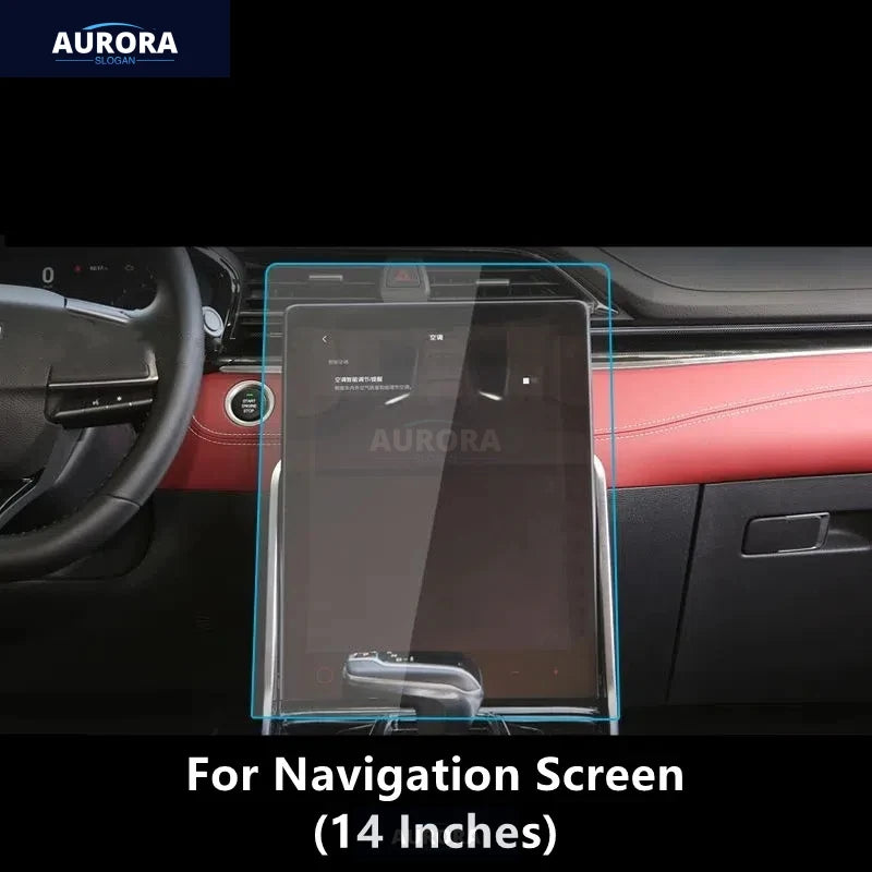 For Maxus Euniq 6 20-22 Navigation Screen Transparent Tpu