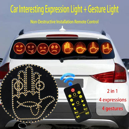 Expression Finger Remote Control Lighting Gesture Road Rage