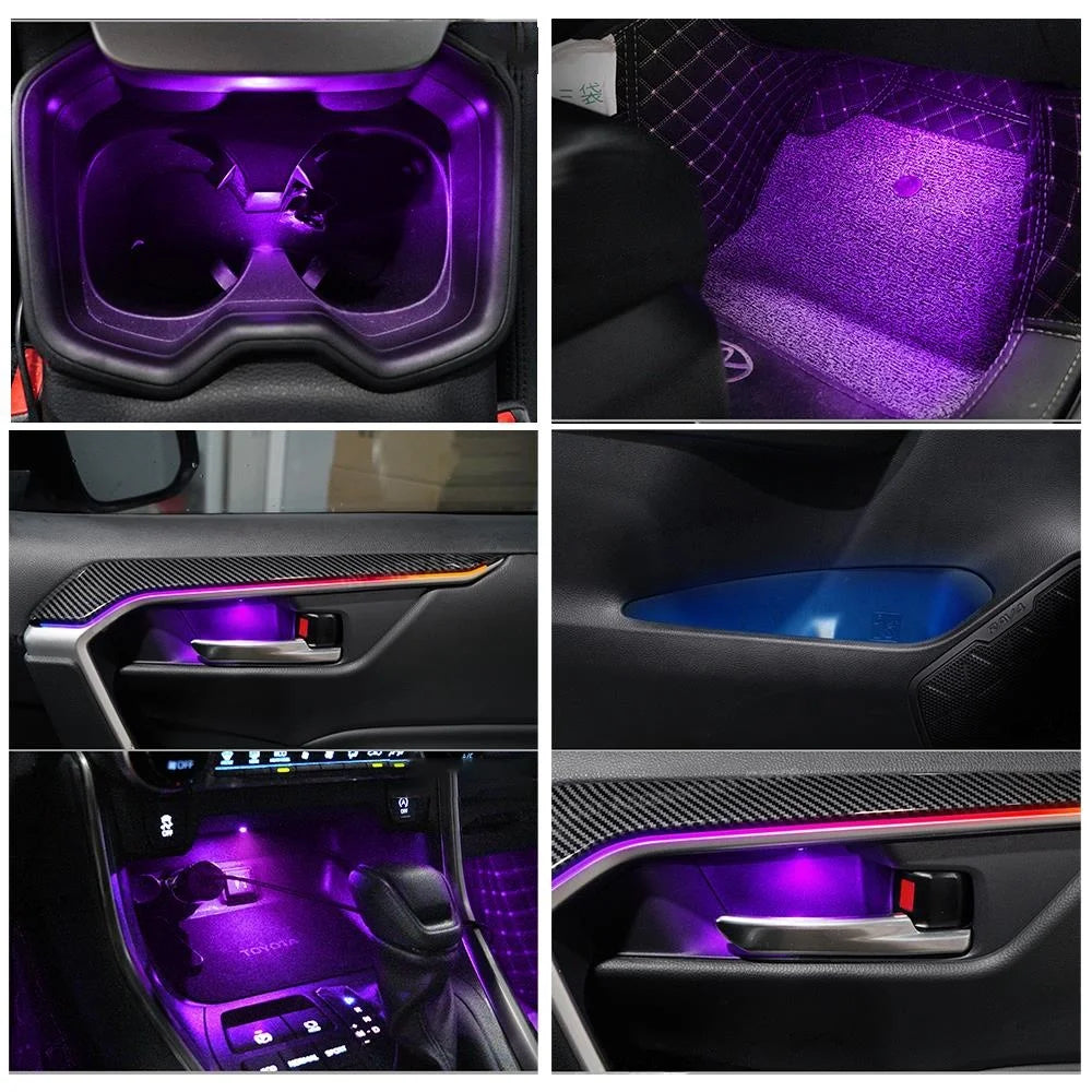 For Toyota RAV4 RAV4 Interior Lighting Colors Dynamic Active