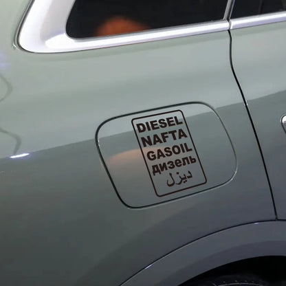 2PCS Diesel Nafta Gasoil Side Sticker Decor Film Decal
