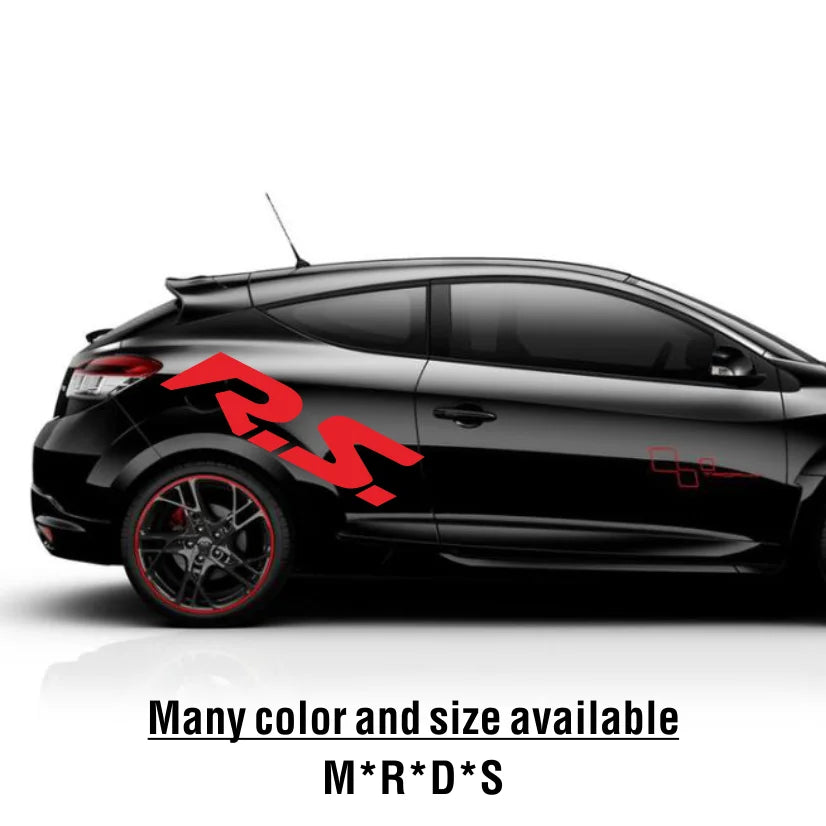 For Renault Megane Rs Clio Twingo Racing Sport Door Side Body