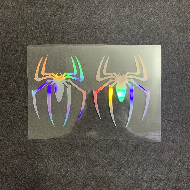 2PCS Stickers Spider Sticker Rear Windshield Front Creative