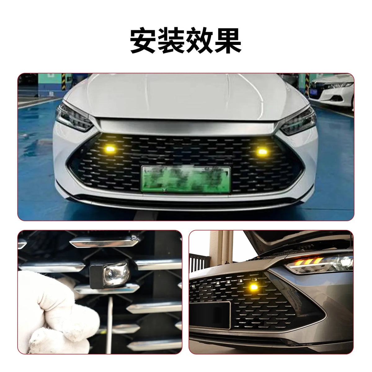 ultra-thin Lossless Installation Hidden Spotlights Yellow White