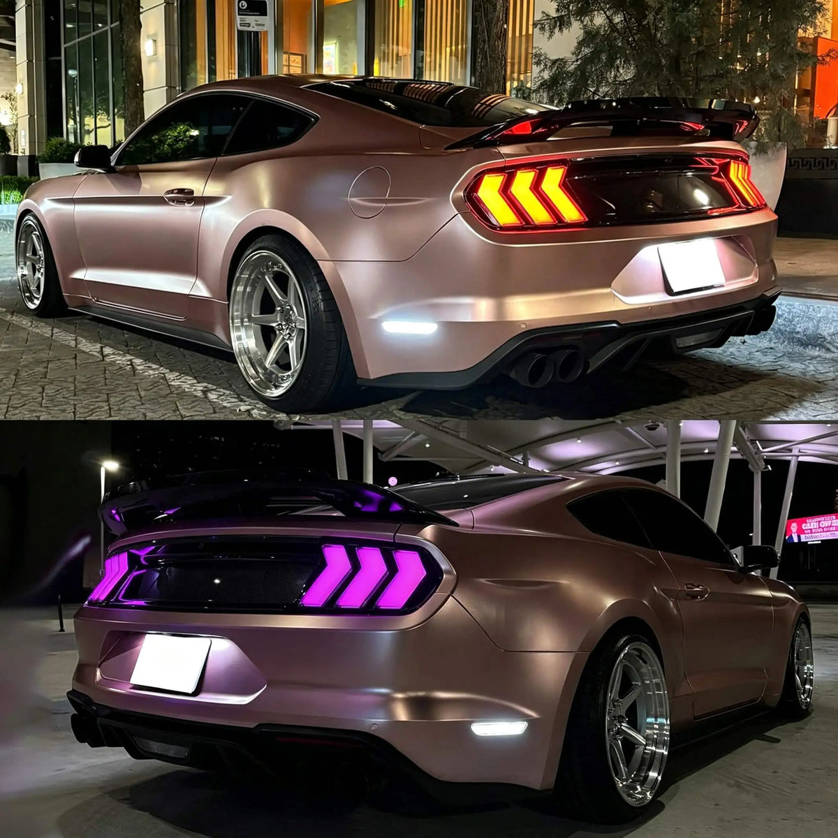 For Ford Mustang Gt 2015-2023 RGB Taillights Sequential Turn
