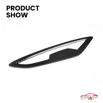 For BMW 8 Series G14 G15 Real Dry Carbon Fiber Side Fender Trim