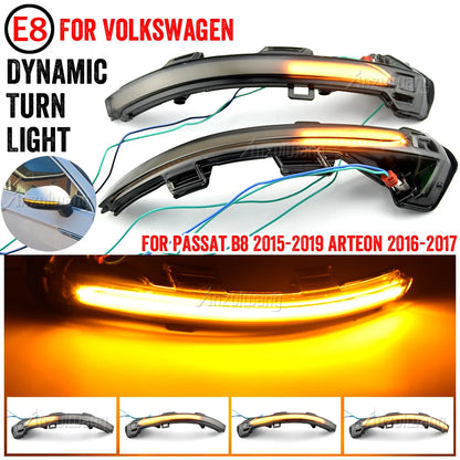 For VW Golf 8 Gti R Gte Gtd MK8 Mirror Indicator Sequential 2020