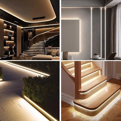 For Garden Decor IP65 Waterproof 220V Cob Strip 288leds M Au Eu
