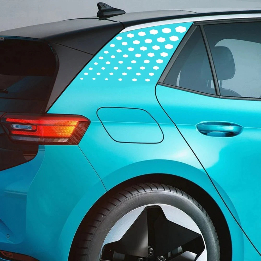 For Volkswagen VW ID.3 ID3 Gtx 2PCS Body C Pillar Stickers Dots