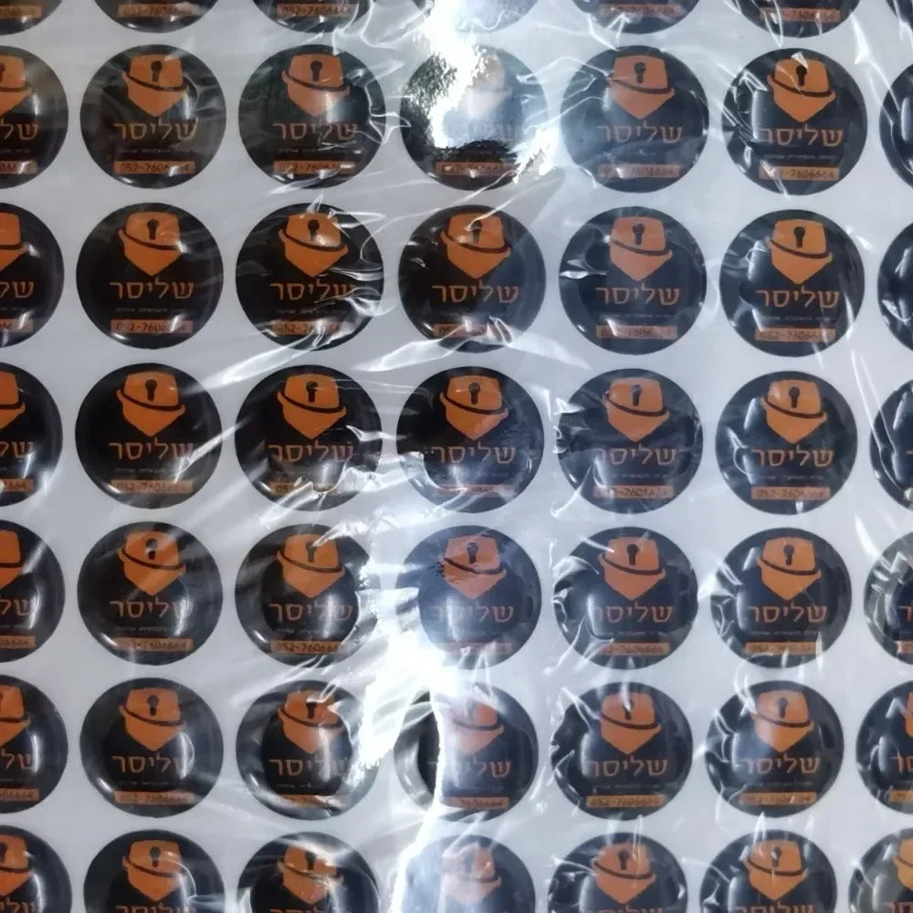 Customized Resin Crystal Epoxy Logo 10MM 11MM 12MM 13MM