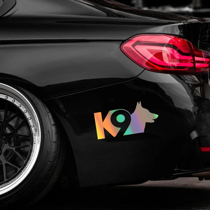1PC Creative K9 Dog Sticker self-adhesive Vinyl Decal Truck