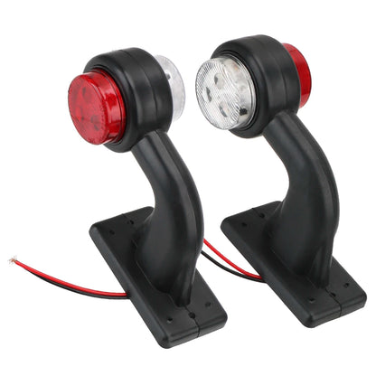 Truck 12 24V Side Marker Indicator car-styling Red White