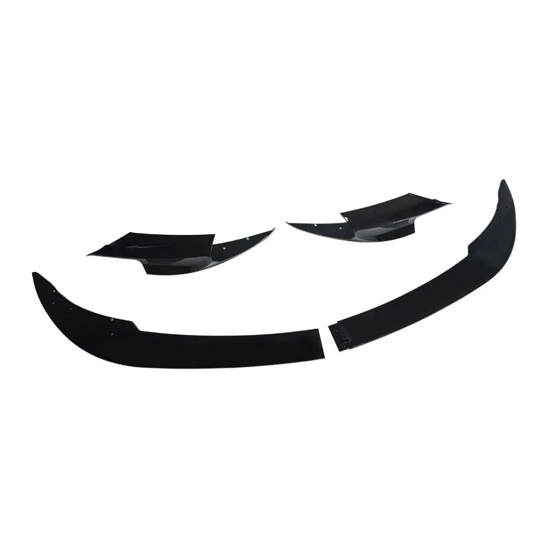 For BMW F10 M5 Mp Style 4PCS 2010 2017 Front Bumper Lip Diffuser