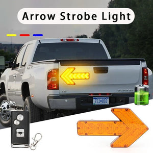1PCS Remote Charging Magnetic Suction Arrow Tail Portable Road
