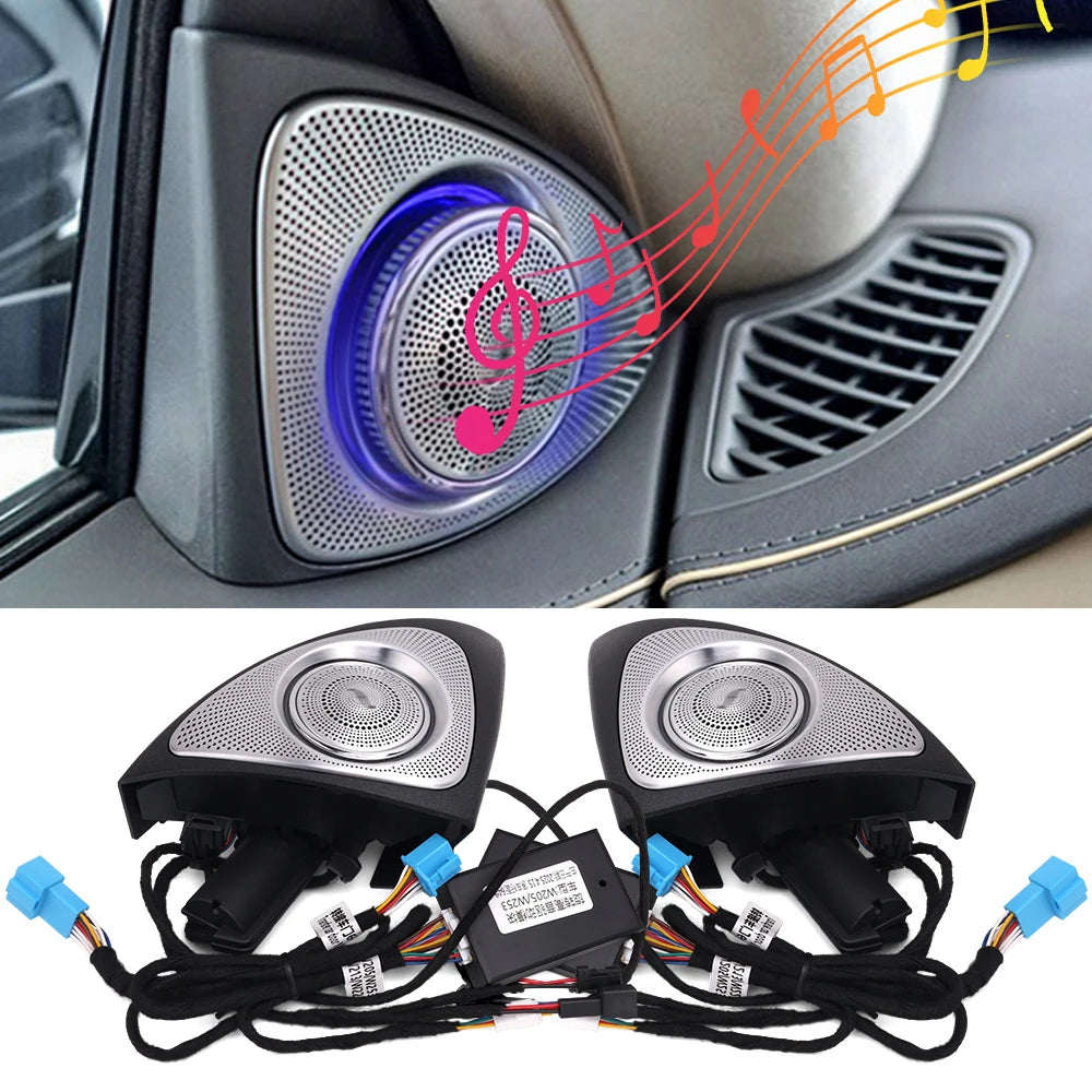For Mercedes Benz W205 C E-Class W213 Ambient Kit 3D Rotation