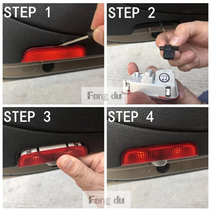 For Audi Rs e-tron Gt Etron 2PCS Door Welcome Projector Ghost