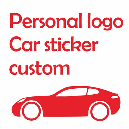 Creative Personal Customized Text Picture Advertisement Window
