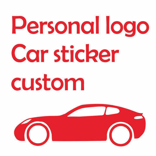 Creative Personal Customized Text Picture Advertisement Window