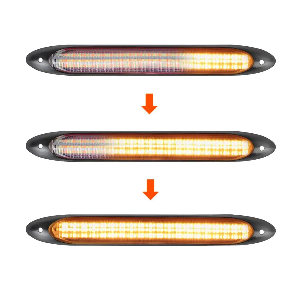 RGB Drl Driving Turn Signal Daytime Running Headlight Fog