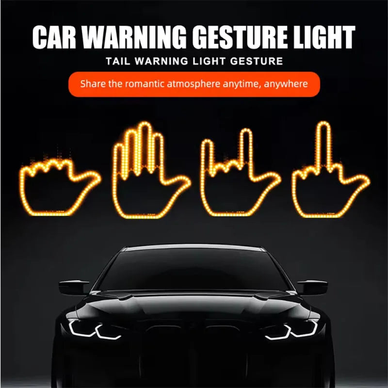 Finger Funny Interior Remote Control Rear Window multi-function