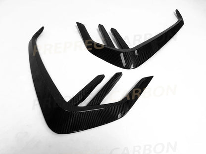 For BMW G80 M3 G82 G83 Carbon Fiber Side Fender Vent Trims M4